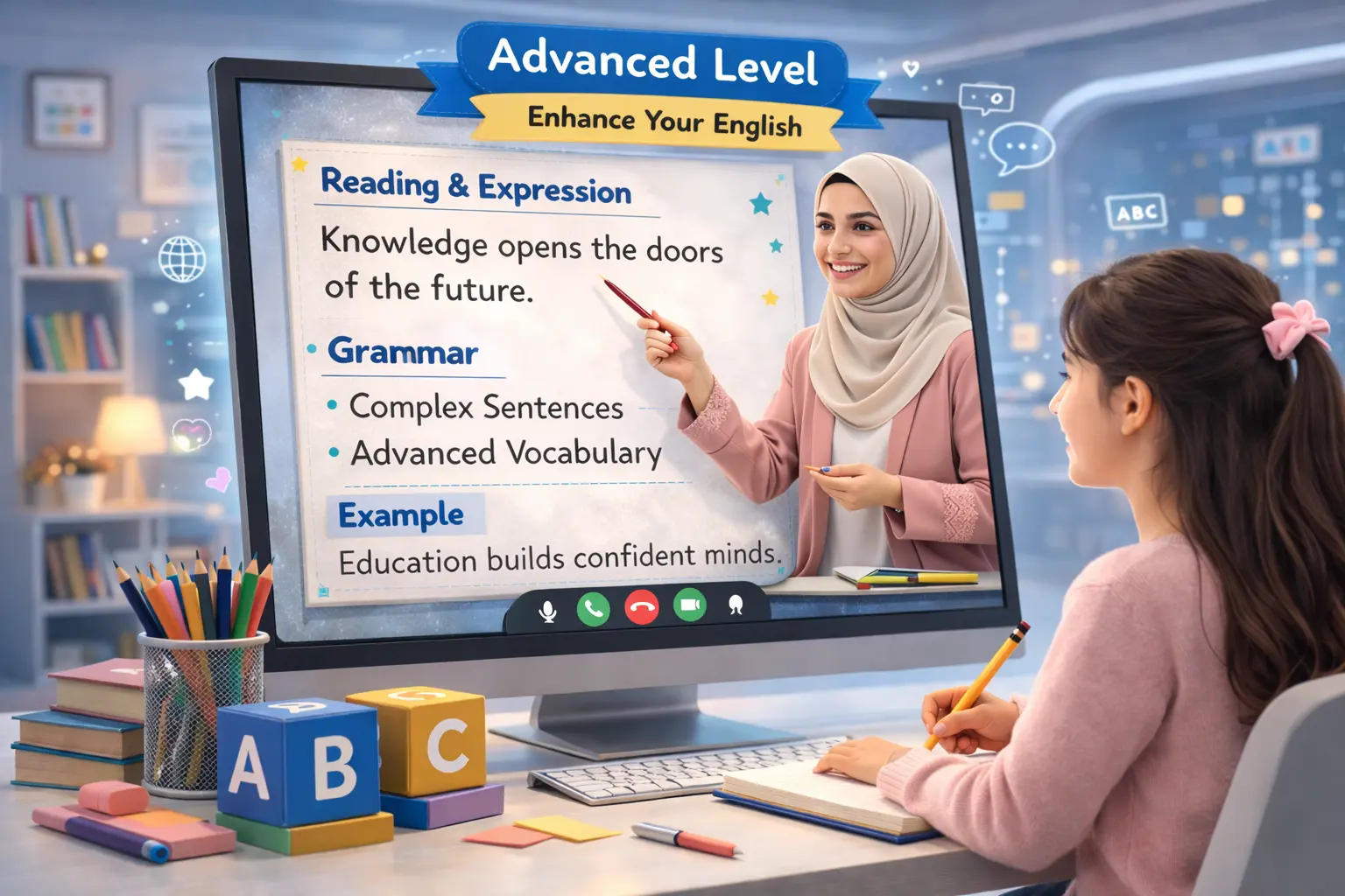 اللغة الإنجليزية المستوى المتقدم